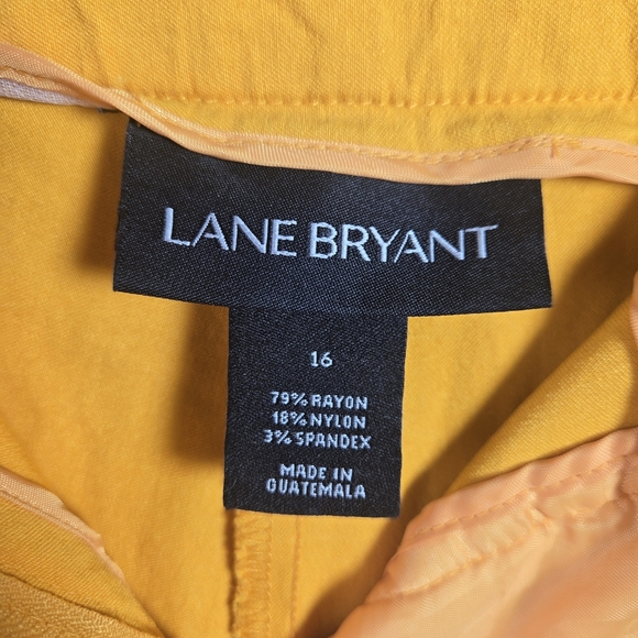 Lane Bryant Golden Yellow Apparel - Picture 4 of 6